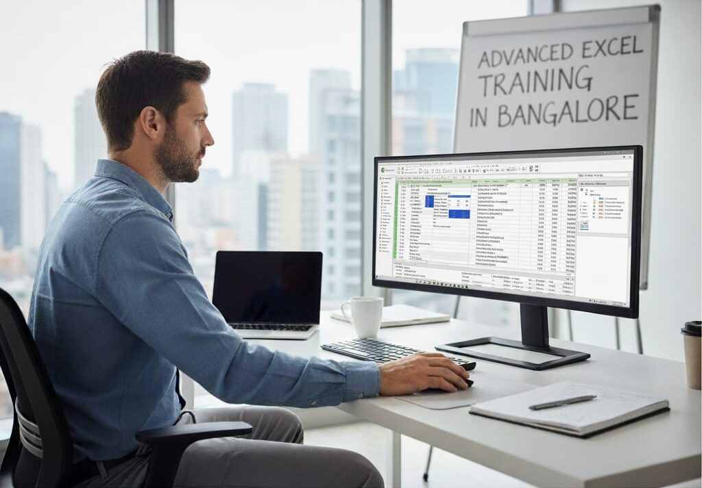 Advanced Excel training in Bangalore with dashboards, reports and automation