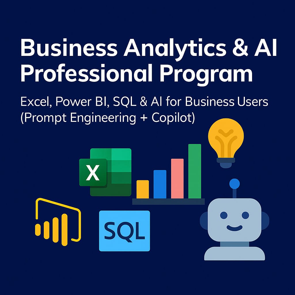Business Analytics AI Professional Program