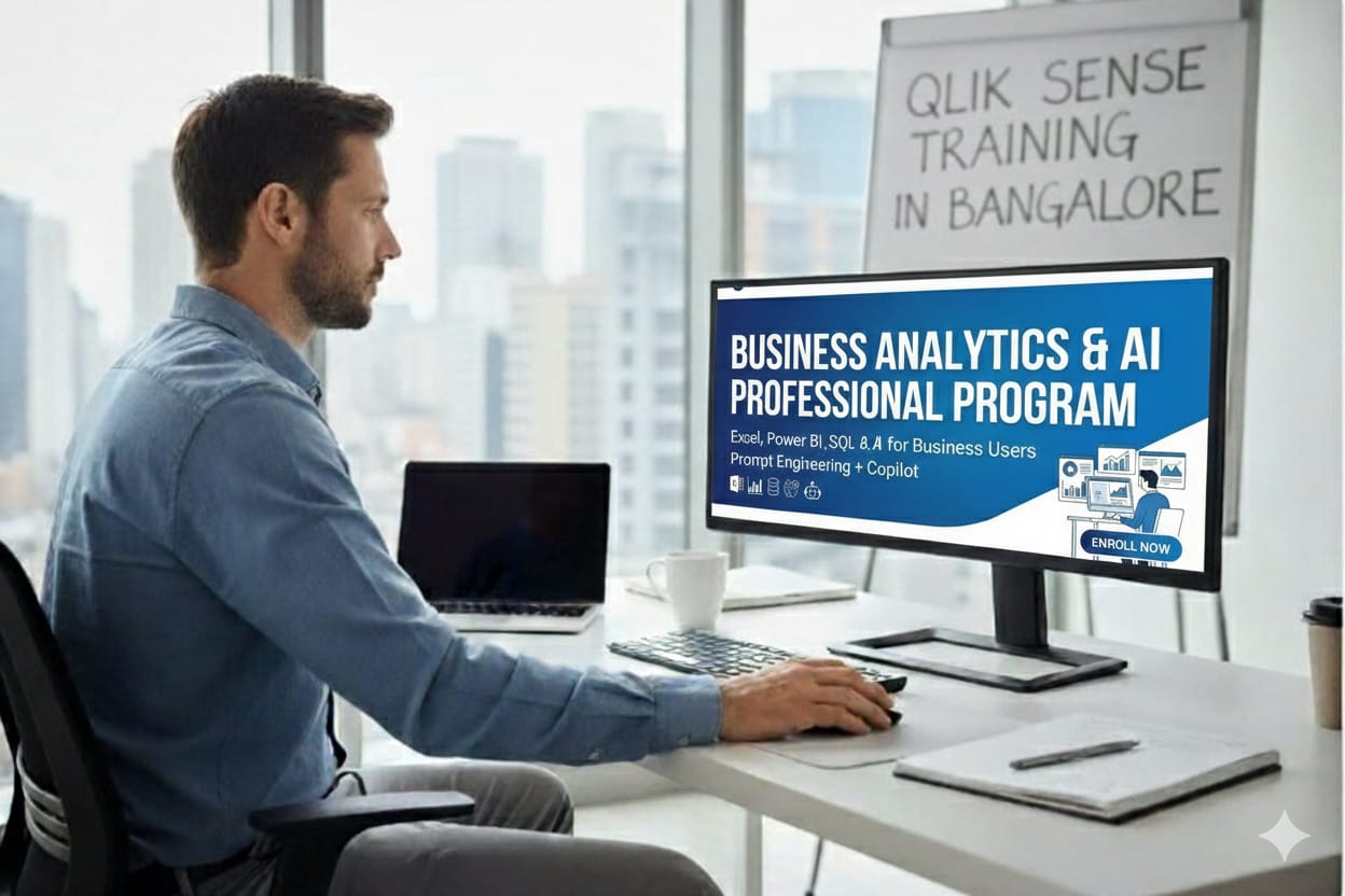 Business Analytics & AI training sessions and dashboards at Technovids